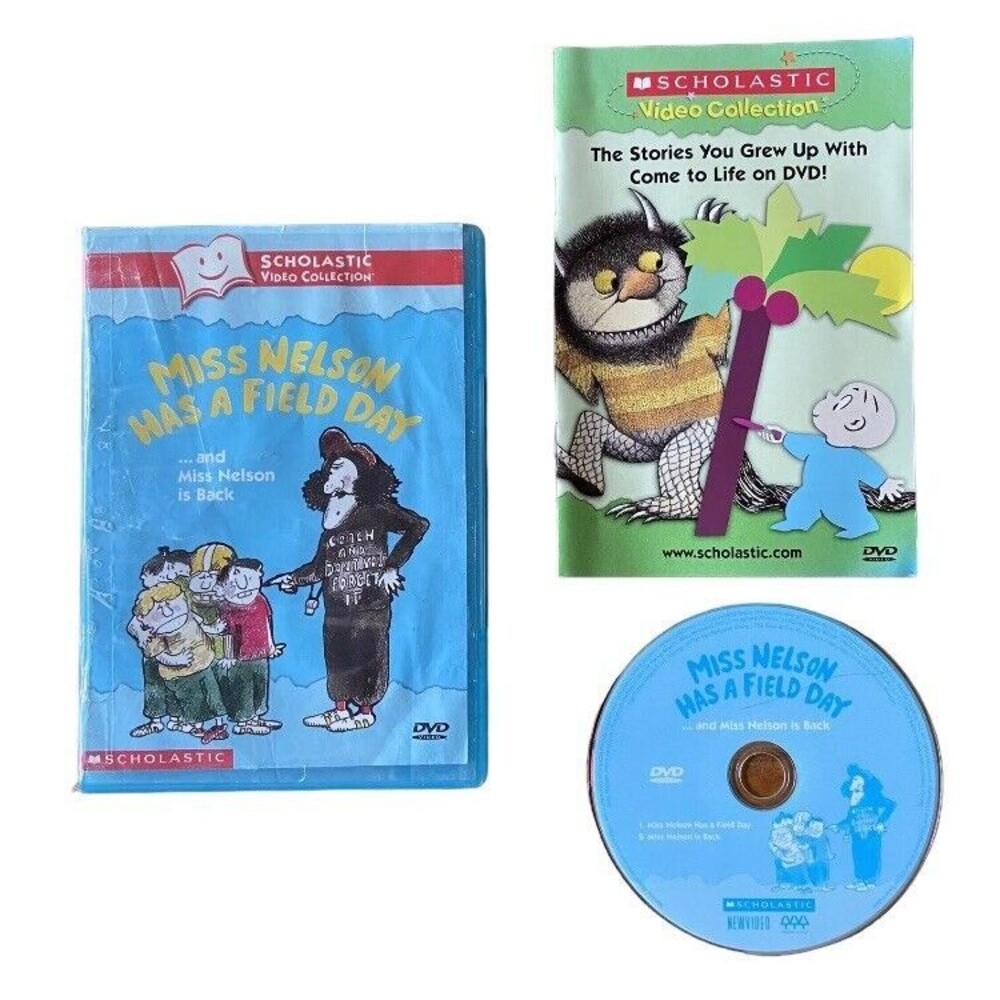 Miss Nelson Has a Field Day... and Miss Nelson Is Back DVD with case
